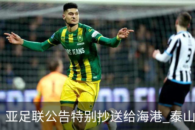 亚足联公告特别抄送给海港 泰山队尚有上诉可能
