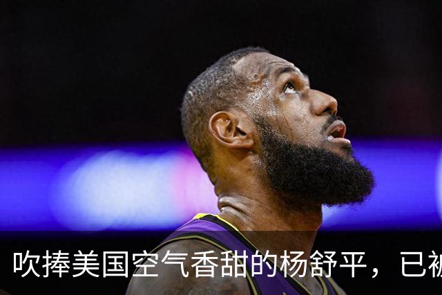 吹捧美国空气香甜的杨舒平，已被美国驱逐出境，回国后处境悲凉