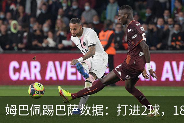 姆巴佩踢巴萨数据：打进2球，18次传球成功15次+赢下5次对抗