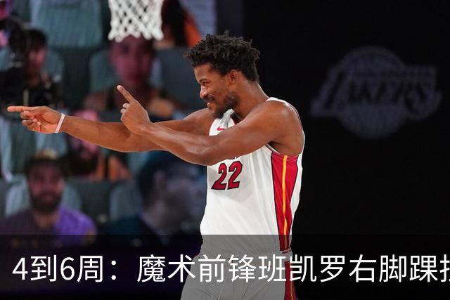 4到6周：魔术前锋班凯罗右脚踝扭伤，赛季开局遇挫